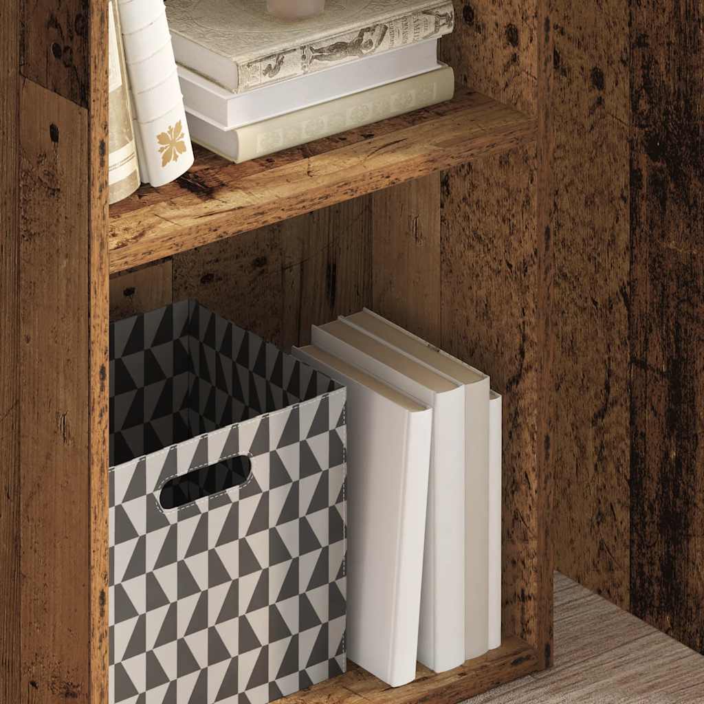 Bücherregal Weiß 80x30x189 cm Holzwerkstoff