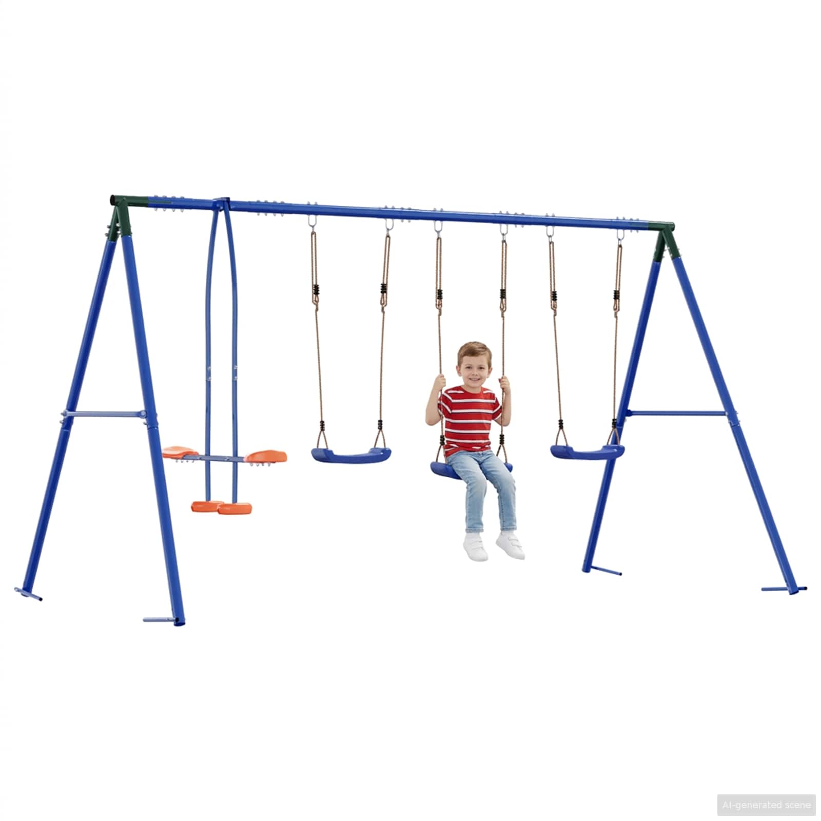Schaukel-Set mit 2 Schaukelsitzen
