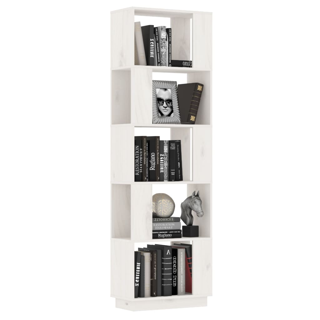 Bücherregal/Raumteiler 51x25x163,5 cm Massivholz Kiefer