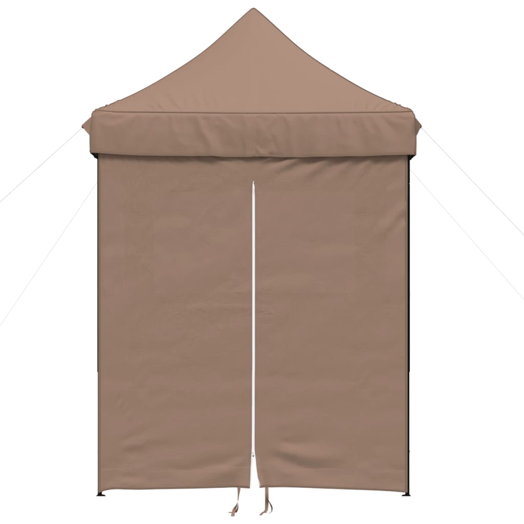 Partyzelt Faltbar Pop-Up Schwarz 200x200x306 cm