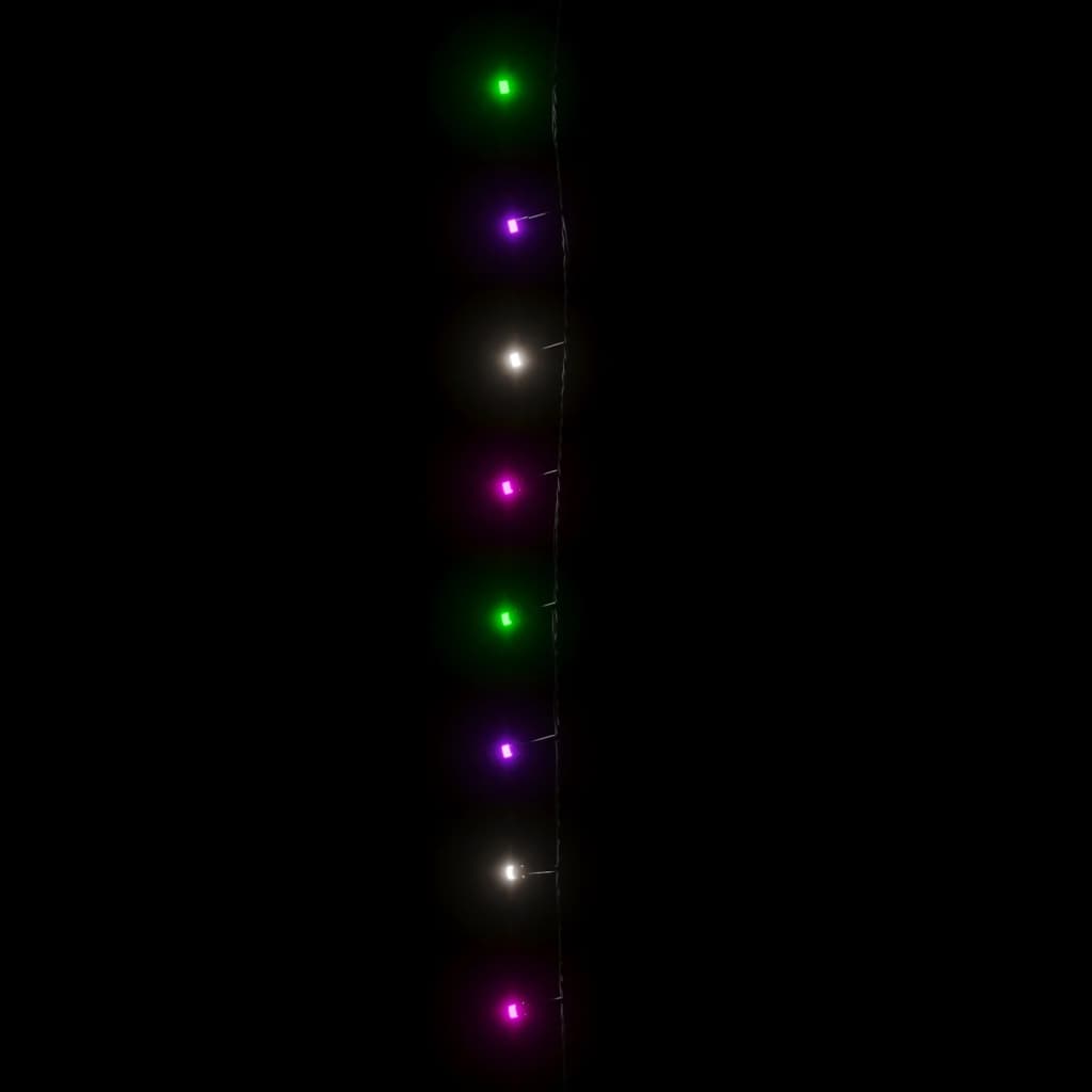 Lichterkette mit 400 LEDs Blau 40 m 8 Lichteffekte