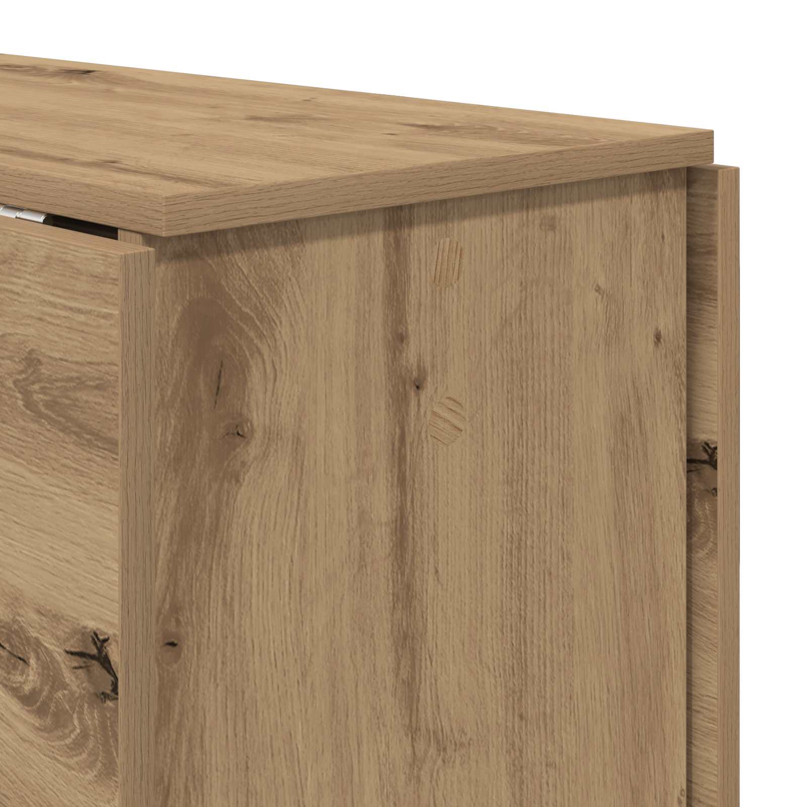 Esstisch 138 x 70 x 73,5 cm Holzwerkstoff Weiß Rechtwinklig