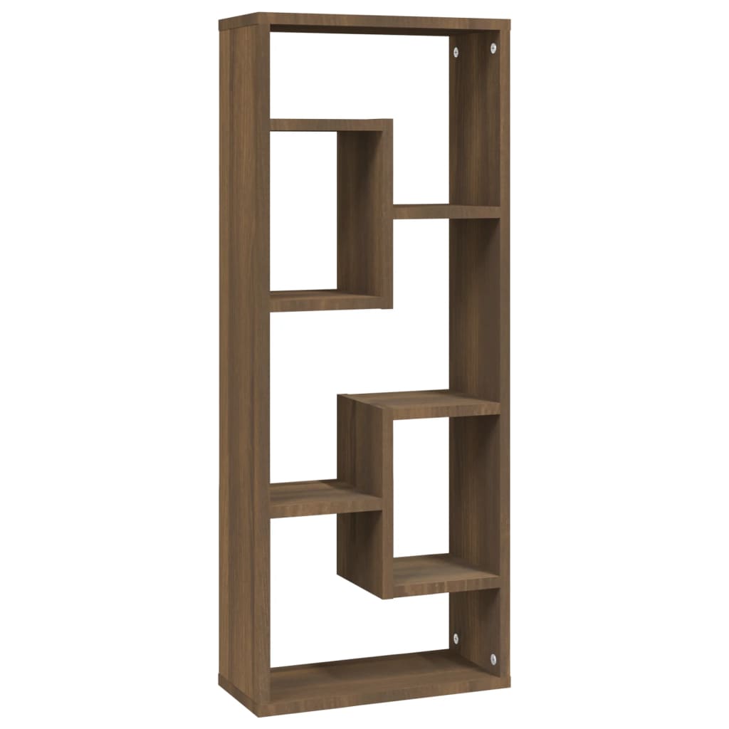 Wandregal Weiß 36x16x90 cm Holzwerkstoff
