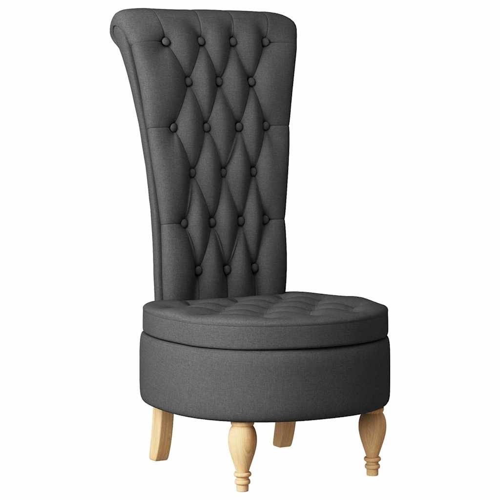 Schlafsessel Hellgrau 56,5 x 70 x 110 cm Stoff