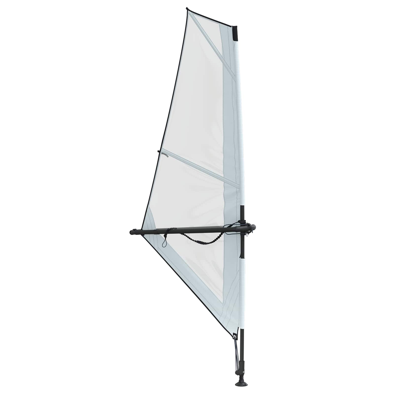Aufblasbares SUP-Board mit Segel HYDROS 330 x 76 x 15 cm Türkis
