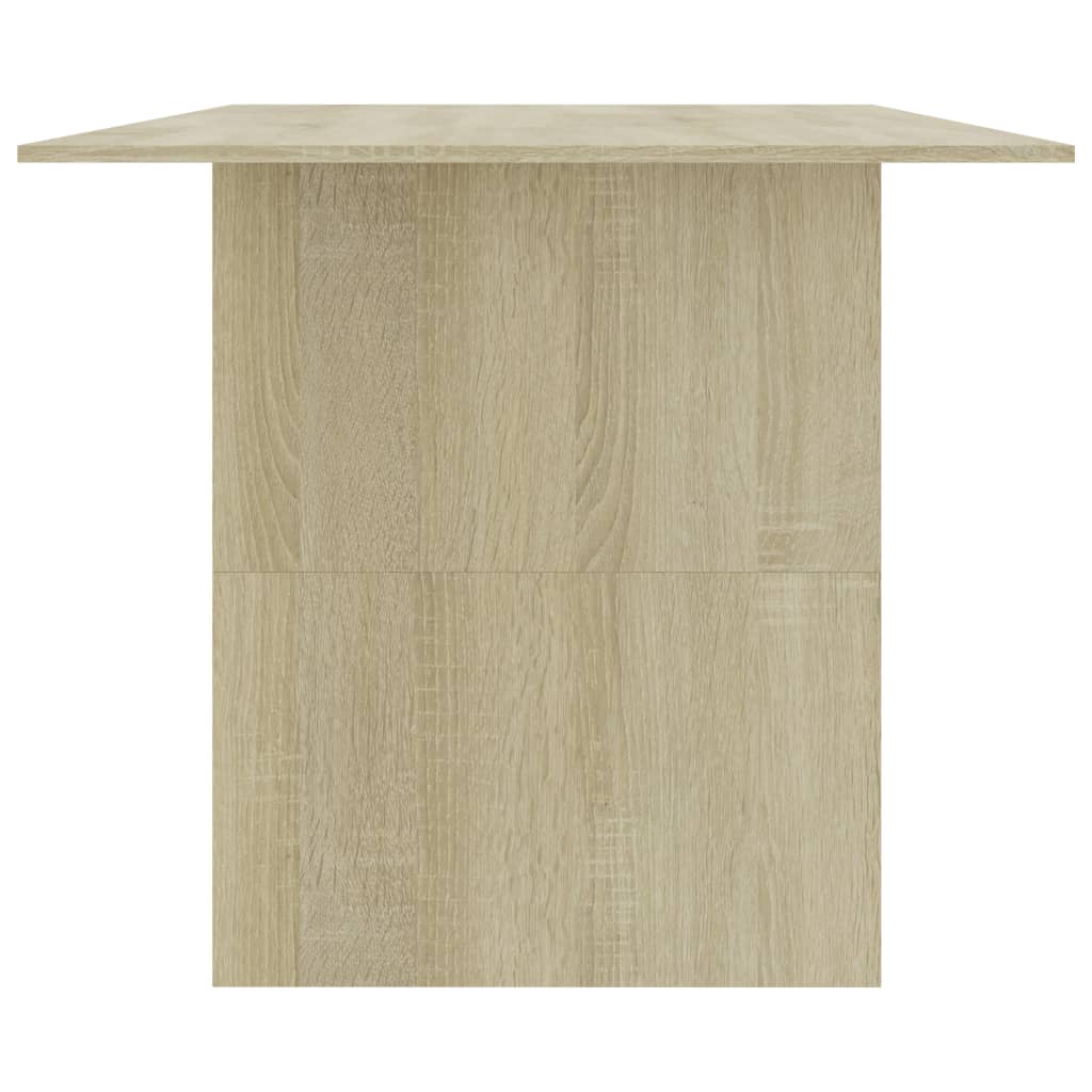 Esstisch Weiß 180x90x76 cm Holzwerkstoff