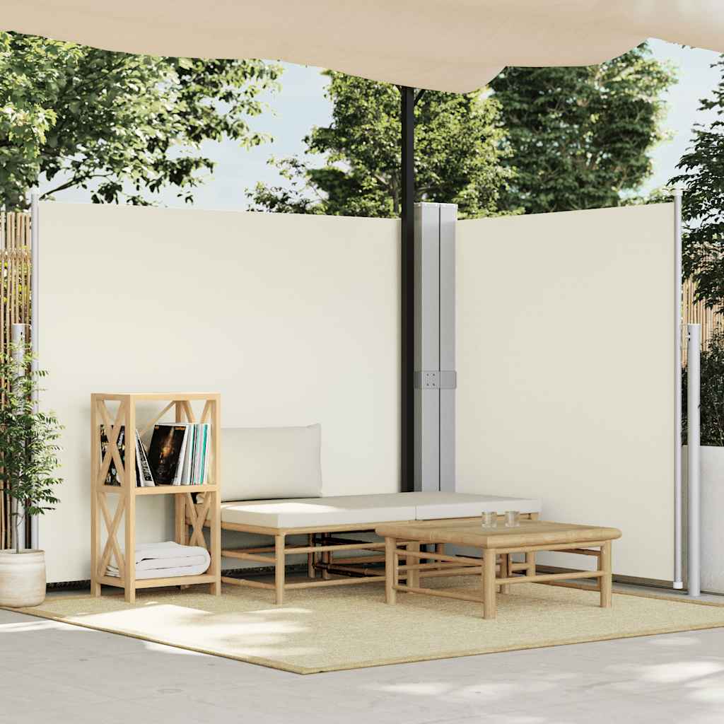 Ausziehbare Seitenmarkise 160×600 cm Braun