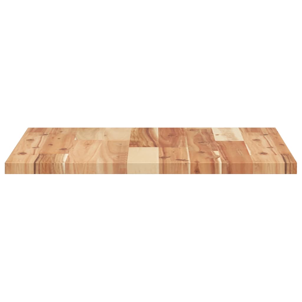 Tischplatte Rund Ø40x2 cm Massivholz Akazie
