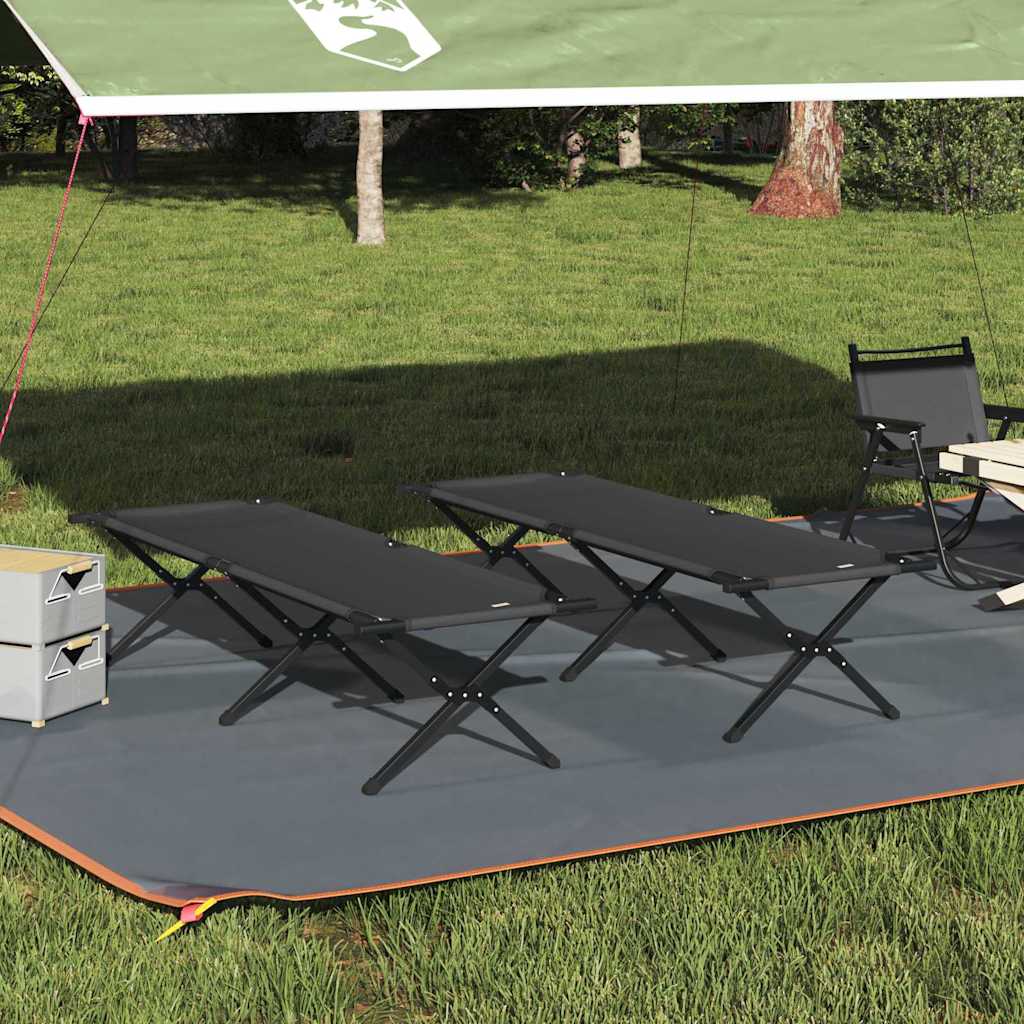 Klapp Schlafbett fürs Camping Blau 193 x 69 x 45 cm