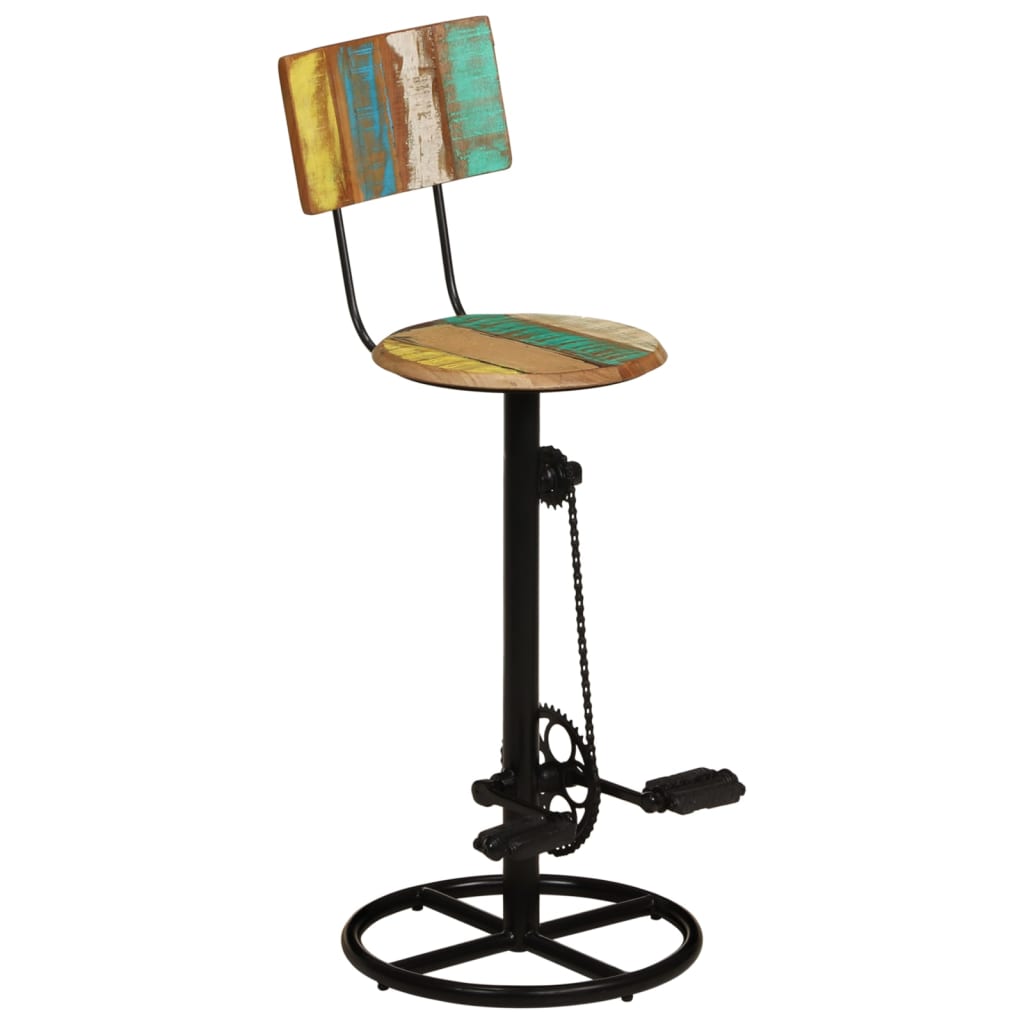 Barhocker 2 Stk. Massivholz Mango