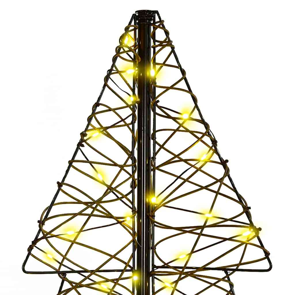 Weihnachtsbaum mit 100 LEDs Warmes Weiß 120 cm PET