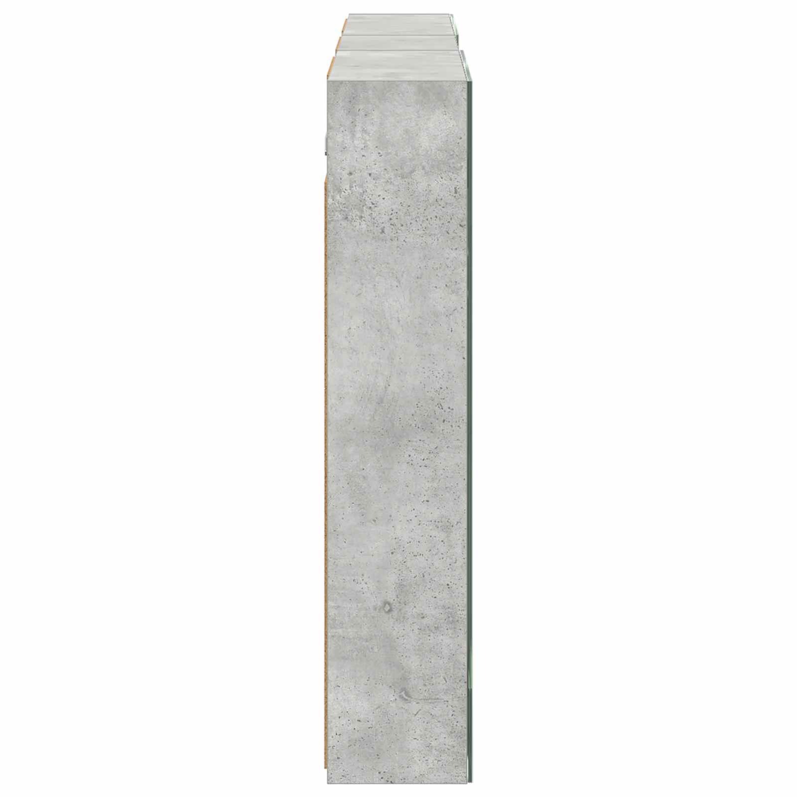 Badezimmerschrank-Set 3 pcs 80 x 10,5 x 50 cm Holzwerkstoff