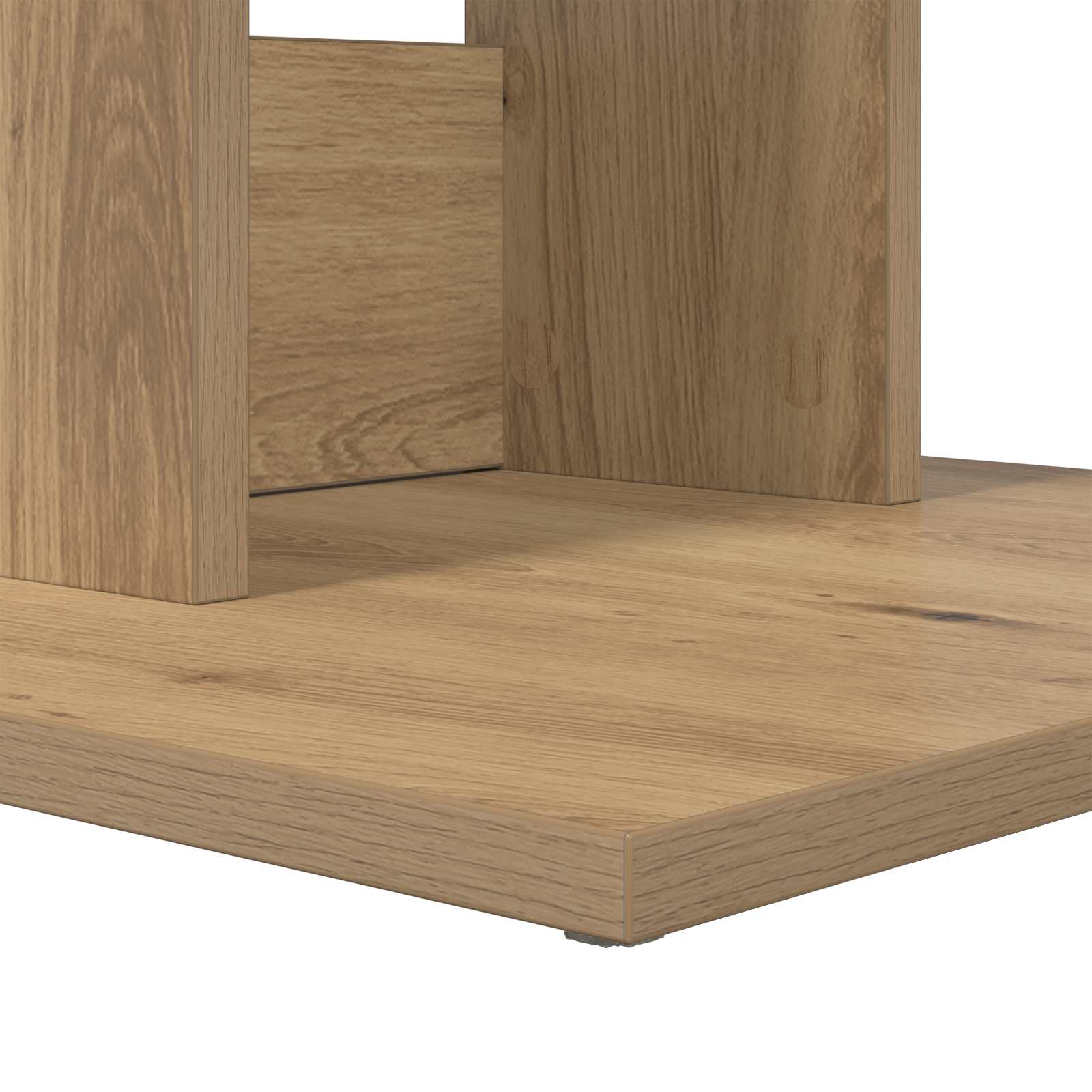 Beistelltisch Weiß 45 x 40 x 62,5 cm Holzwerkstoff
