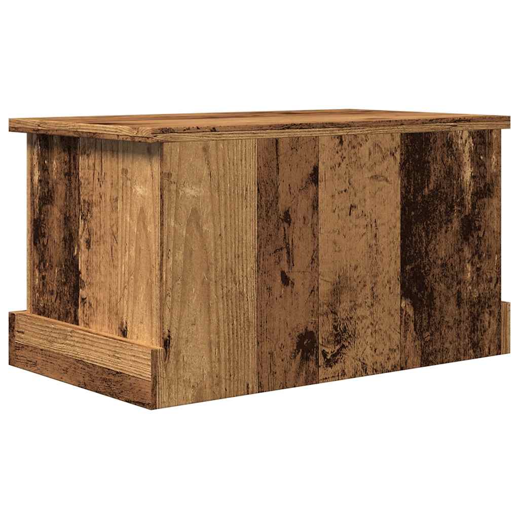 Aufbewahrungsbox Weiß 50 x 30 x 28 cm Holzwerkstoff