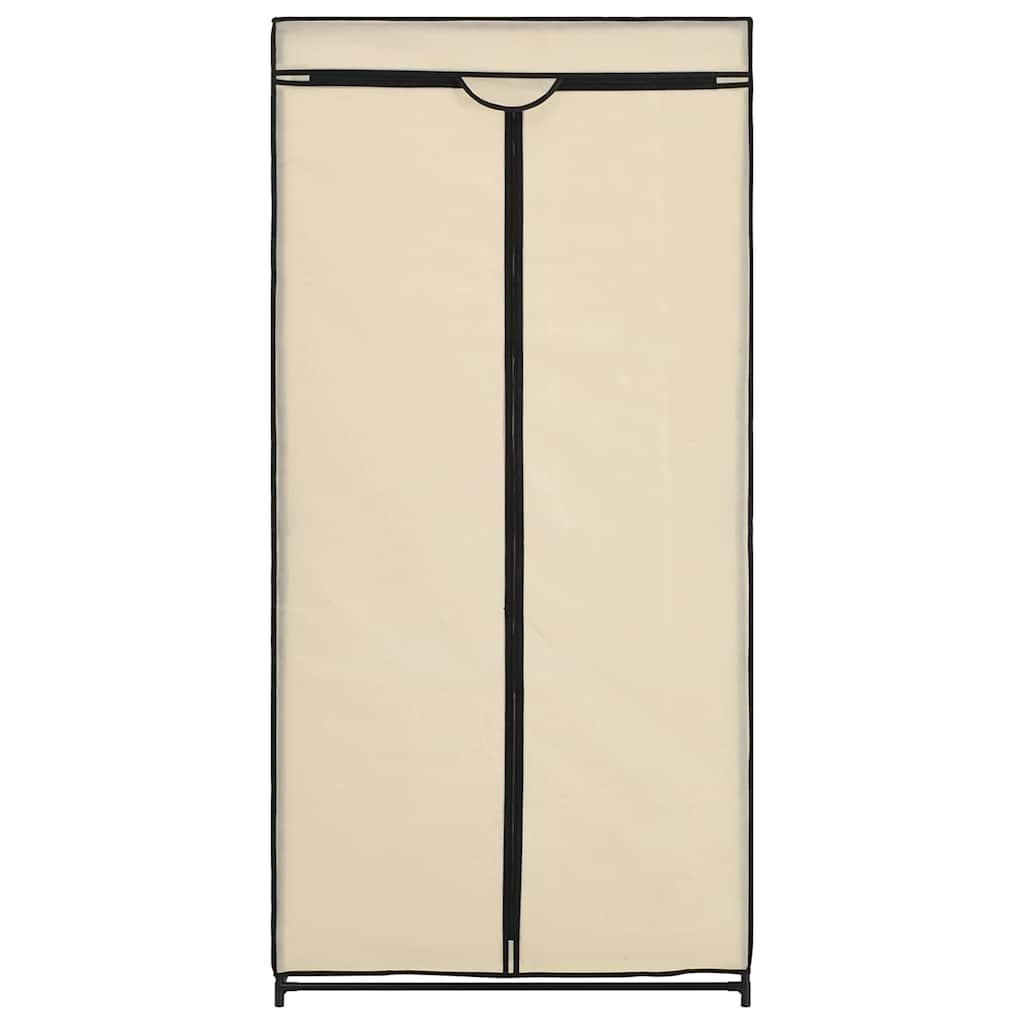 Kleiderschrank Schwarz 75×50×160 cm