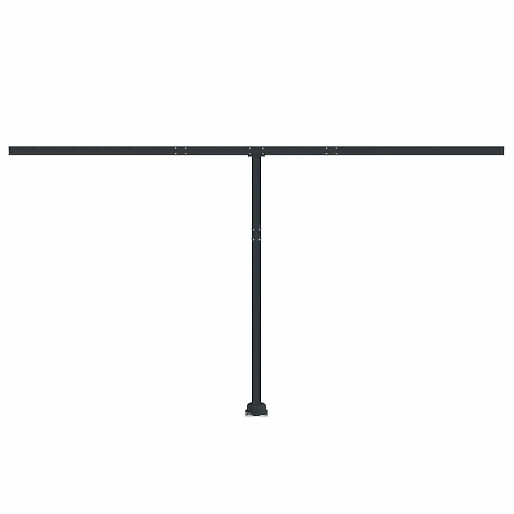 Stützen für Markisen Weiß 300x245 cm Eisen