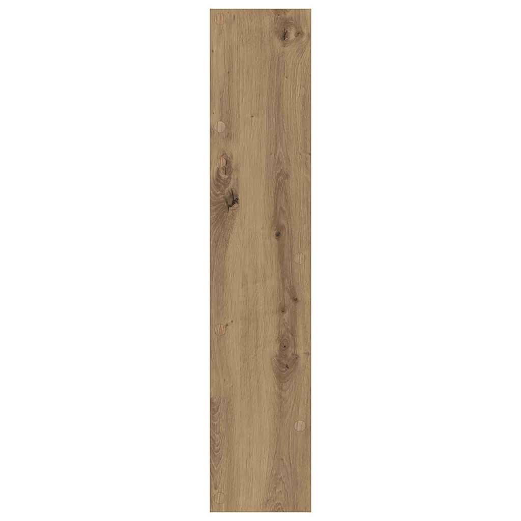 Wand-Schuhschränke 4 Stk. Weiß 60x18x60 cm Holzwerkstoff