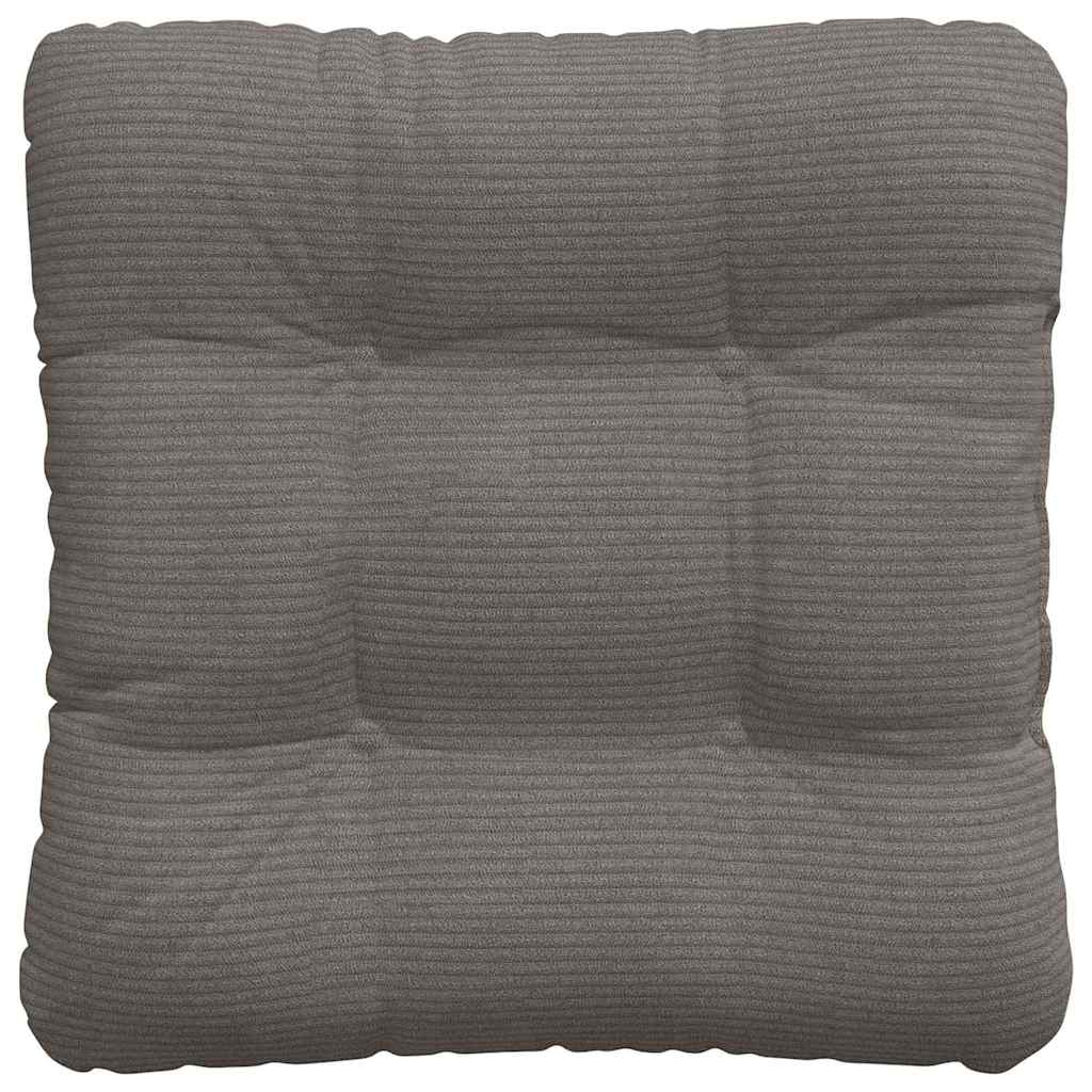 Sitzkissen 4 pcs Hellgrau 40 x 40 cm Cordstoff