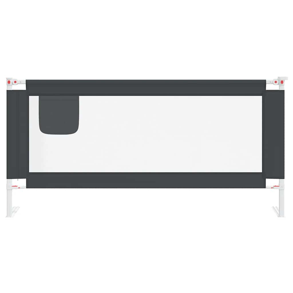 Kleinkind-Bettschutzgitter Grün 90x25 cm Stoff