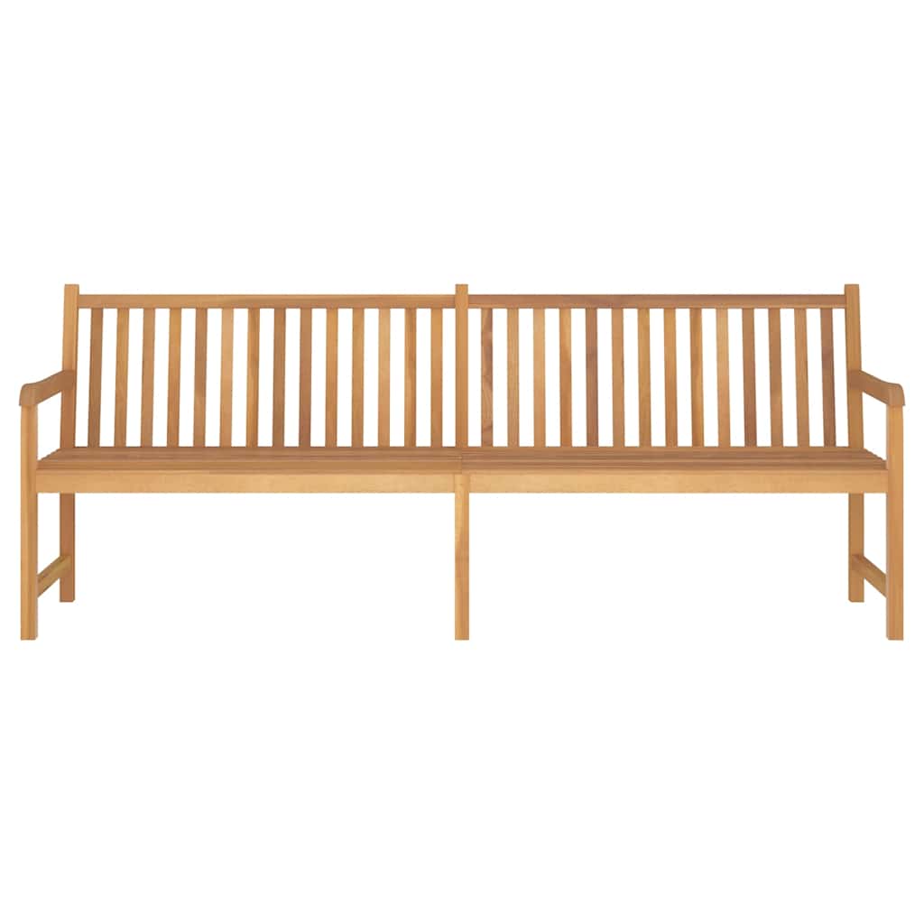 Gartenbank 114 cm Massivholz Teak