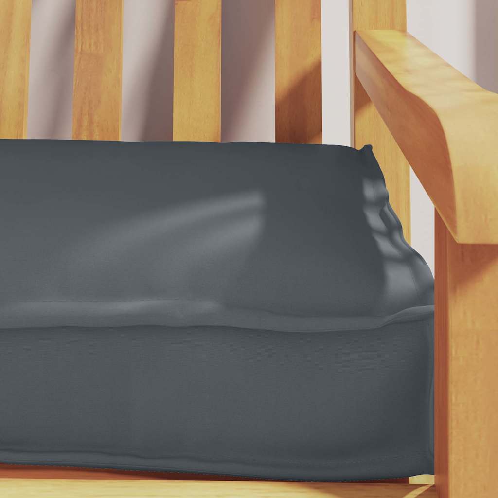 Palettenkissen Anthrazit 200 x 40 x 8 cm Oxford-Stoff