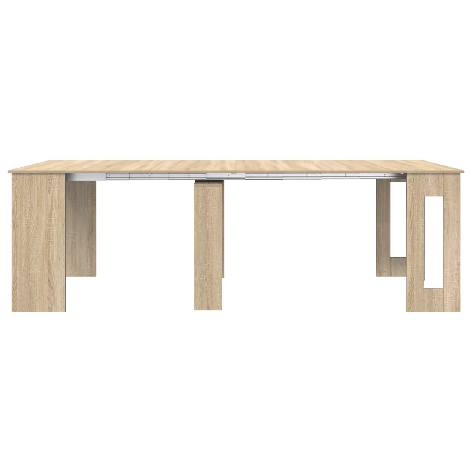 Esstisch 180 x 85 x 75 cm Holzwerkstoff Schwarze Eiche