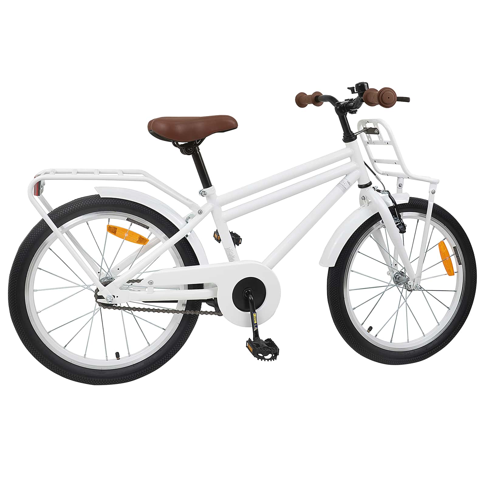 Kinderfahrrad 18 Zoll für 5-7 Jahre alt Schwarz