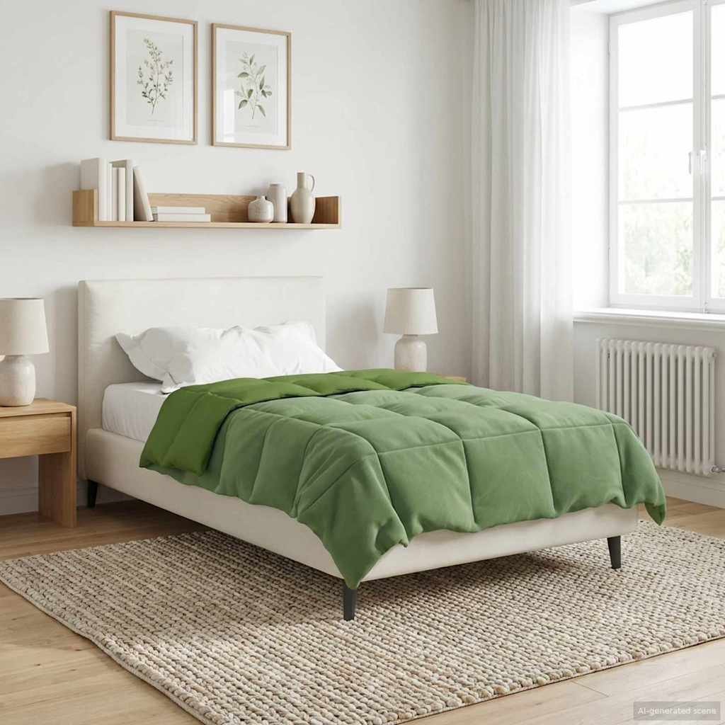 Ganzjahresbettdecke Anthrazit 135 x 200 cm Mikrofaser