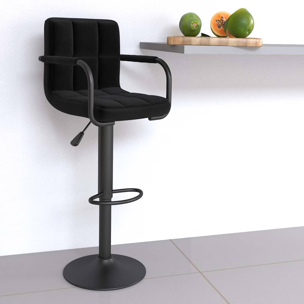 Barhocker Blau Stoff
