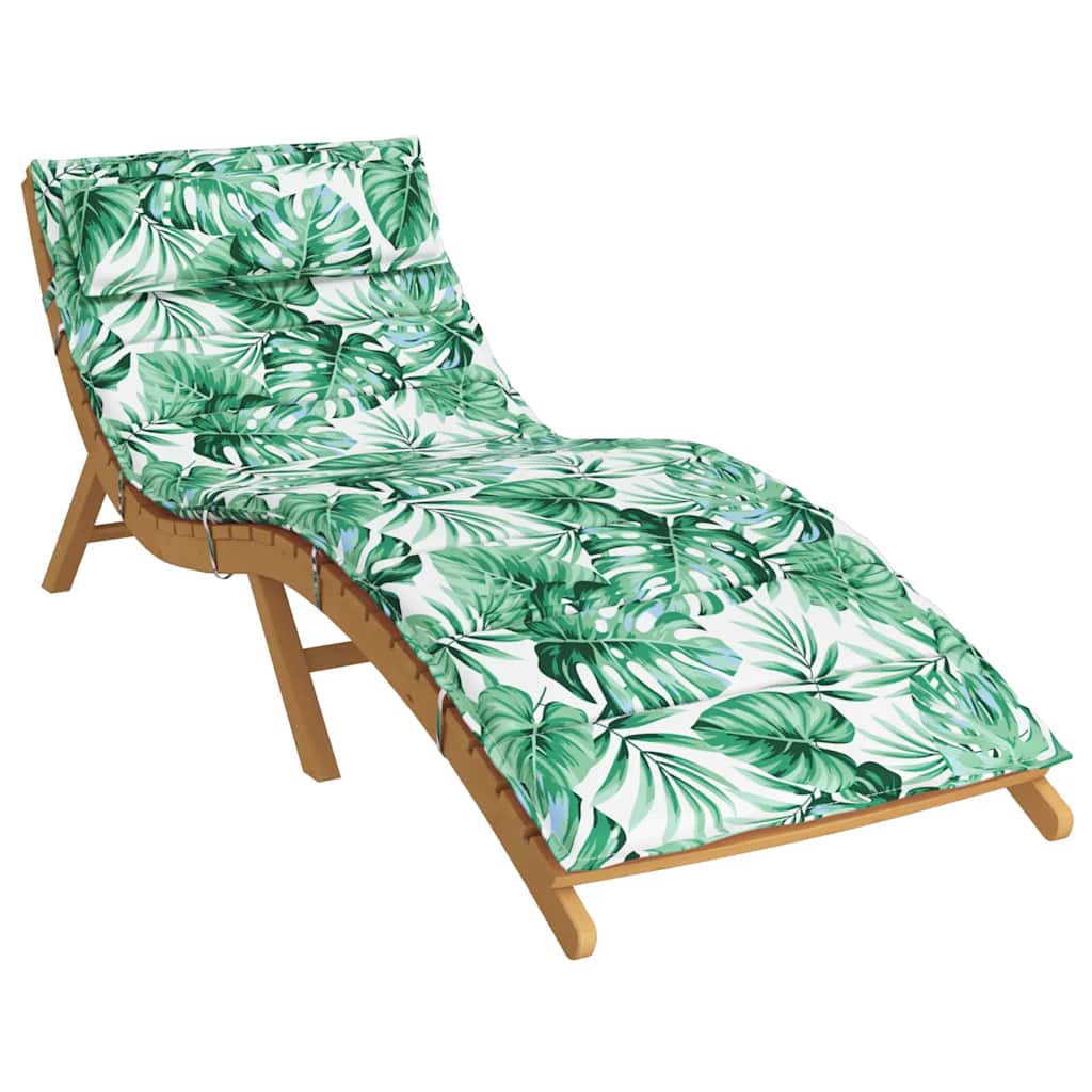 Sonnenliegen-Auflage Grau 180x60x4 cm Oxford-Gewebe