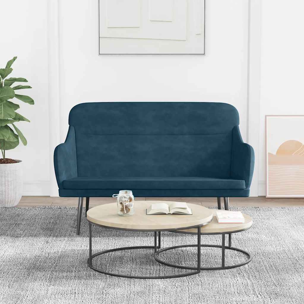 Sitzbank Dunkelgrün 110x76x80 cm Samt