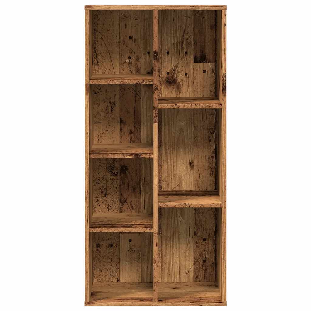 Bücherregal Weiß 50×25×106 cm Holzwerkstoff