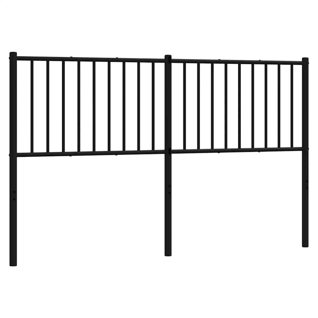 Ersatz-Kopfteil Metall Schwarz 75 cm