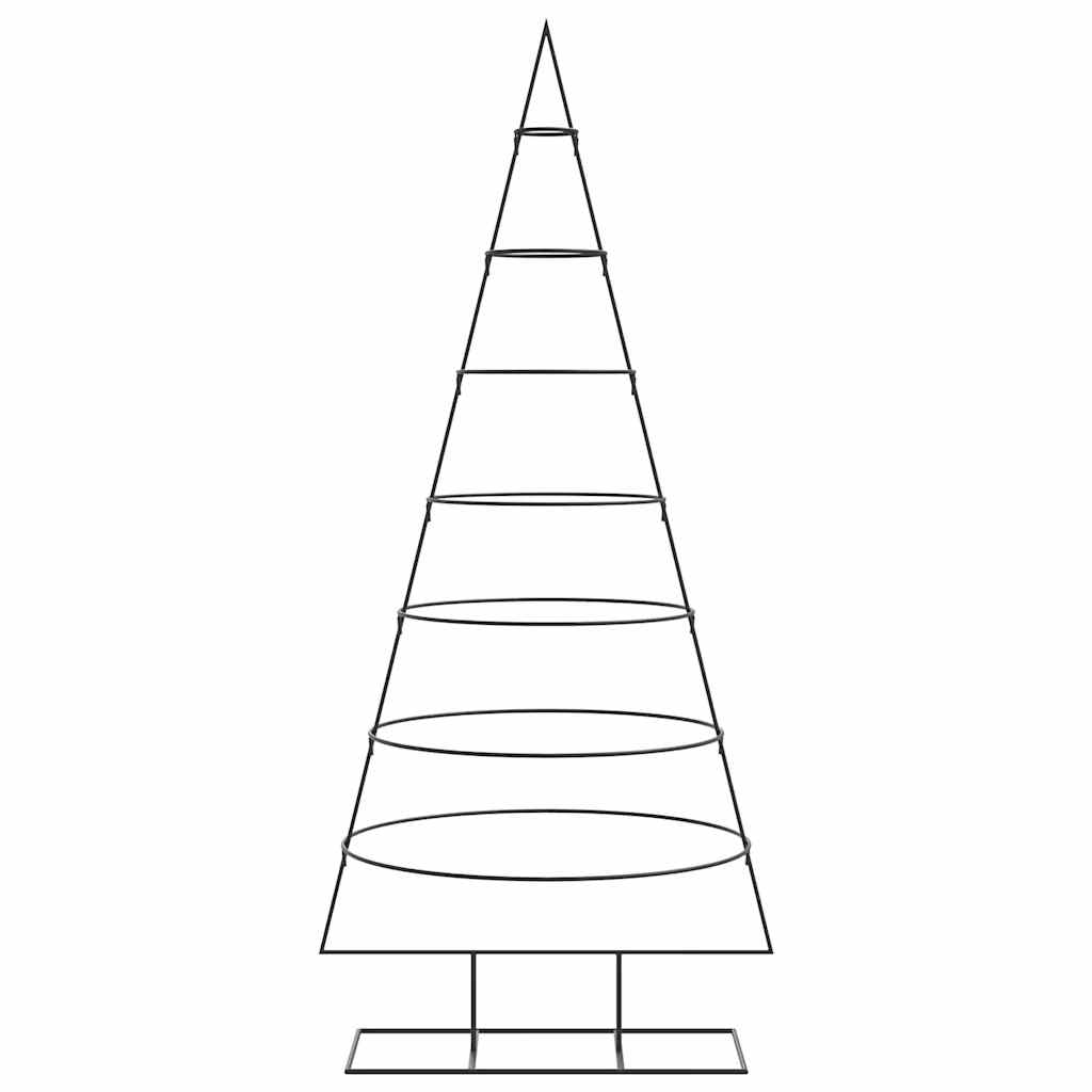 Metall-Weihnachtsbaum Deko Schwarz 60 cm