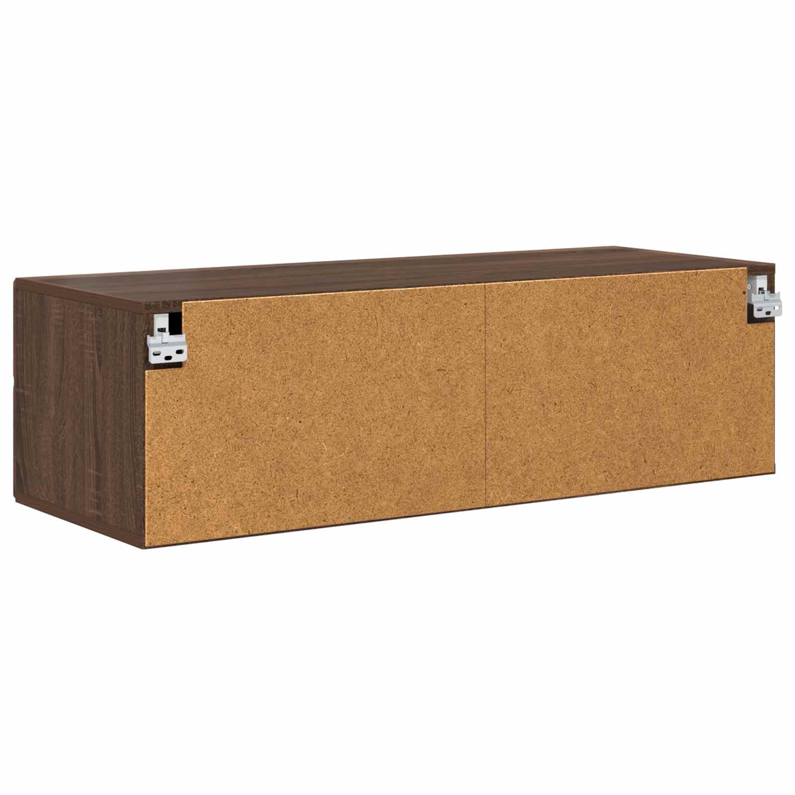 Highboard mit Regal FLORIN Weiß 60 x 35 x 182 cm Holzwerkstoff