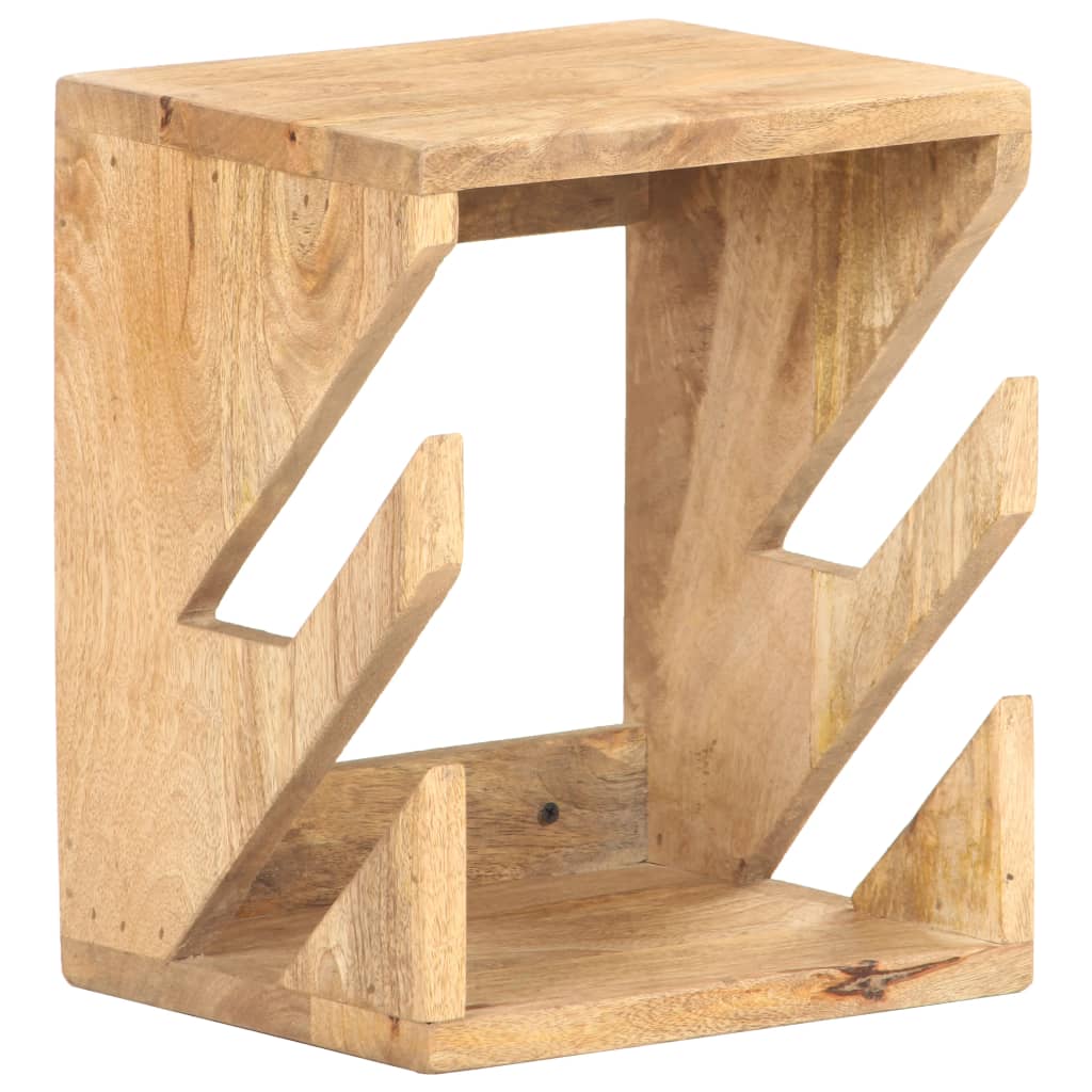 Skateboard Wandhalter 25x20x30 cm Recyceltes Massivholz