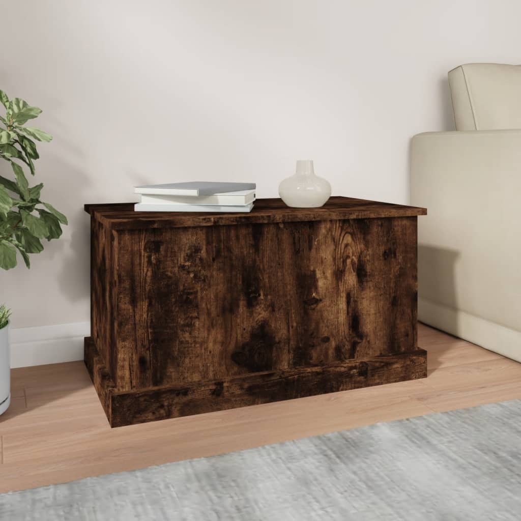 Aufbewahrungsbox Weiß 50 x 30 x 28 cm Holzwerkstoff