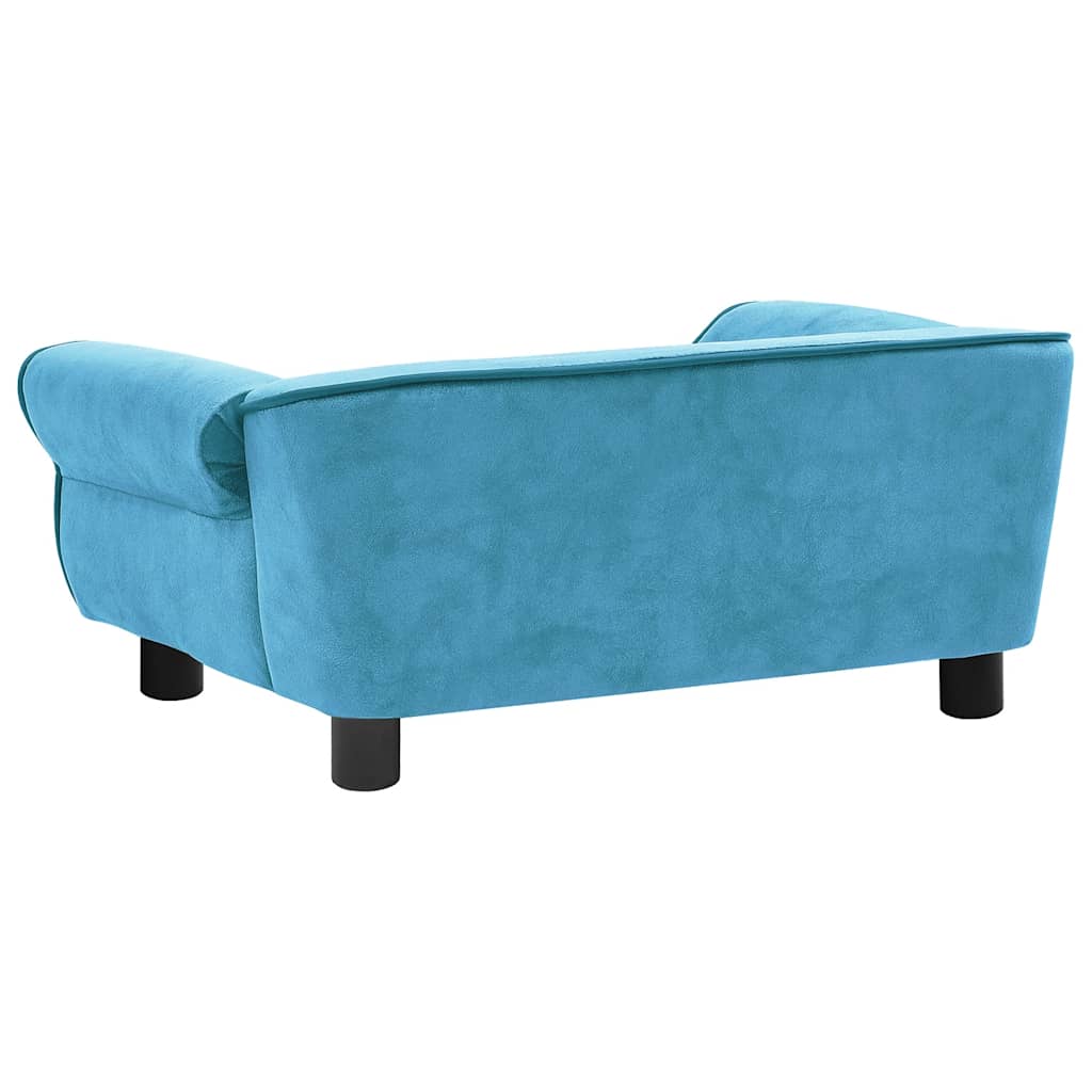 Hundesofa Dunkelgrau 72x45x30 cm Plüsch