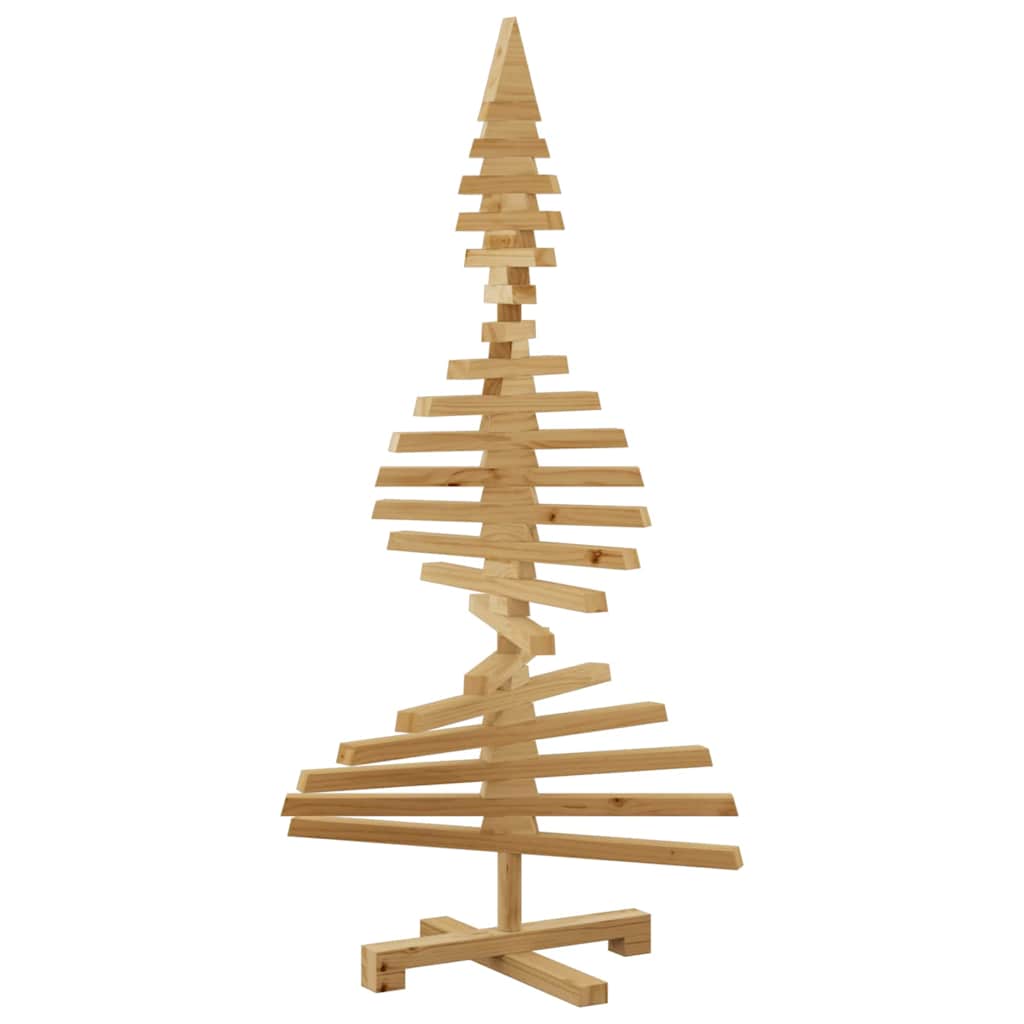 Weihnachtsbaum Holz zum Schmücken 60 cm Massivholz Kiefer