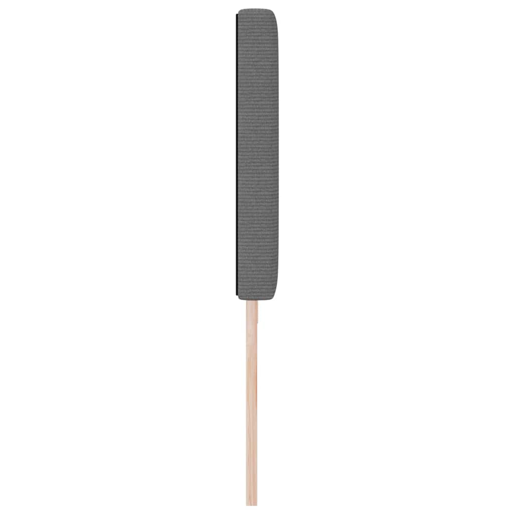Kopfteil Hellgrau 80 cm Cordstoff