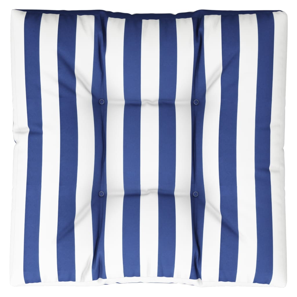 Palettenkissen Anthrazit 50x50x12 cm Stoff