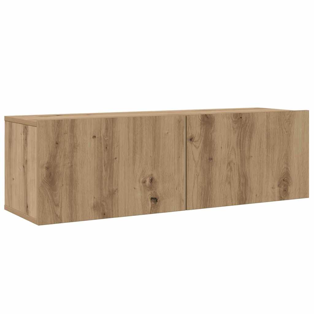 4-tlg. TV-Schrank-Set Sonoma-Eiche Holzwerkstoff