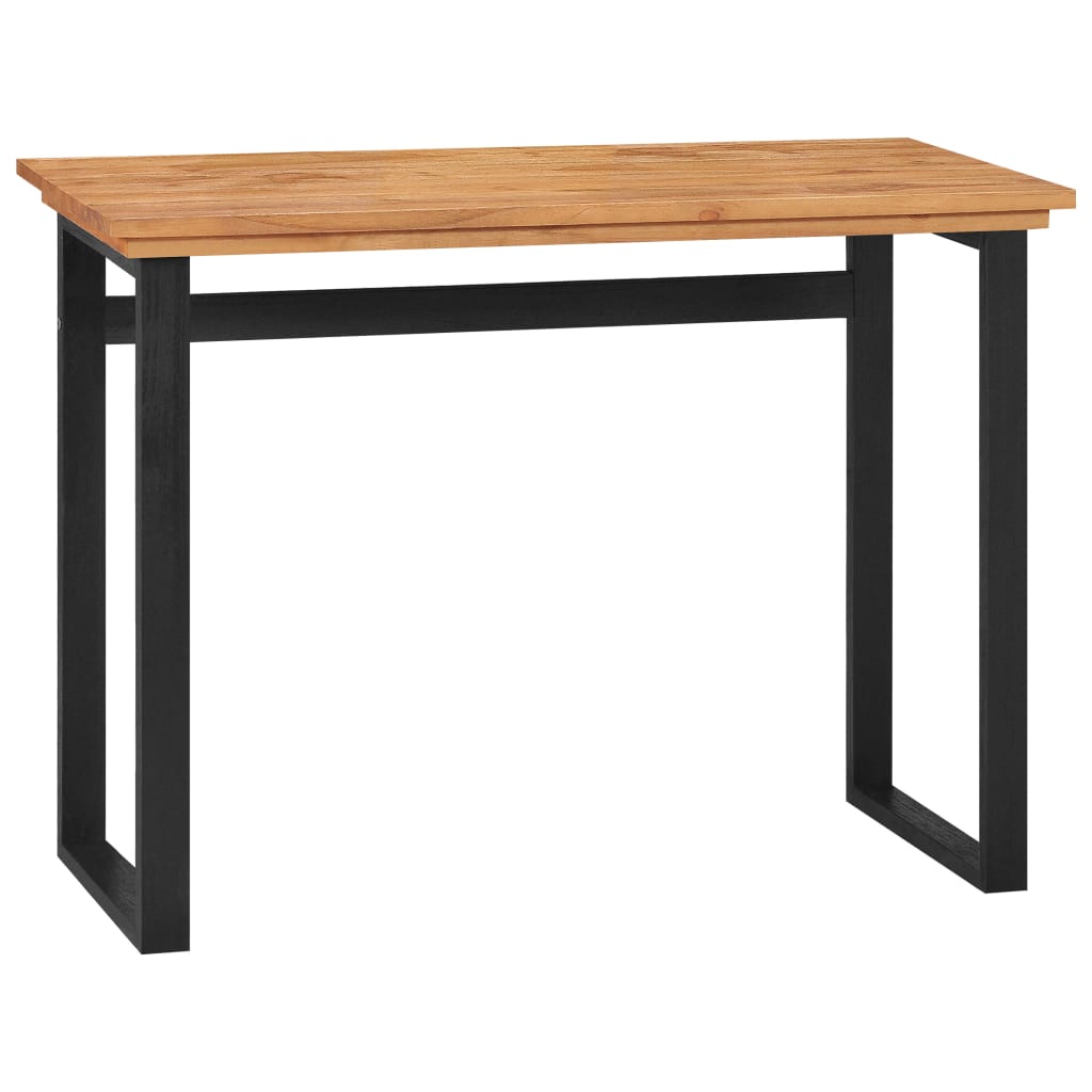 Schreibtisch 120x45x75 cm Massivholz Teak