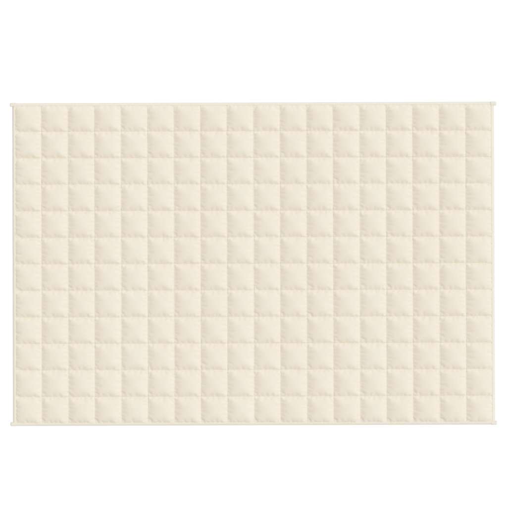 Gewichtsdecke Grau 122x183 cm 5 kg Stoff