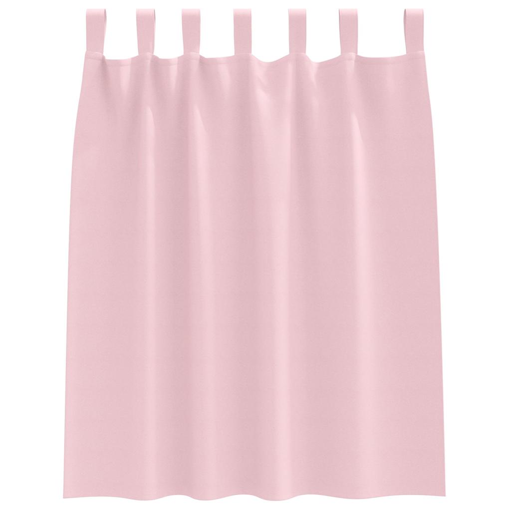 Verdunkelungs-Vorhänge mit Ringen 2 pcs Beige 140 x 140 cm