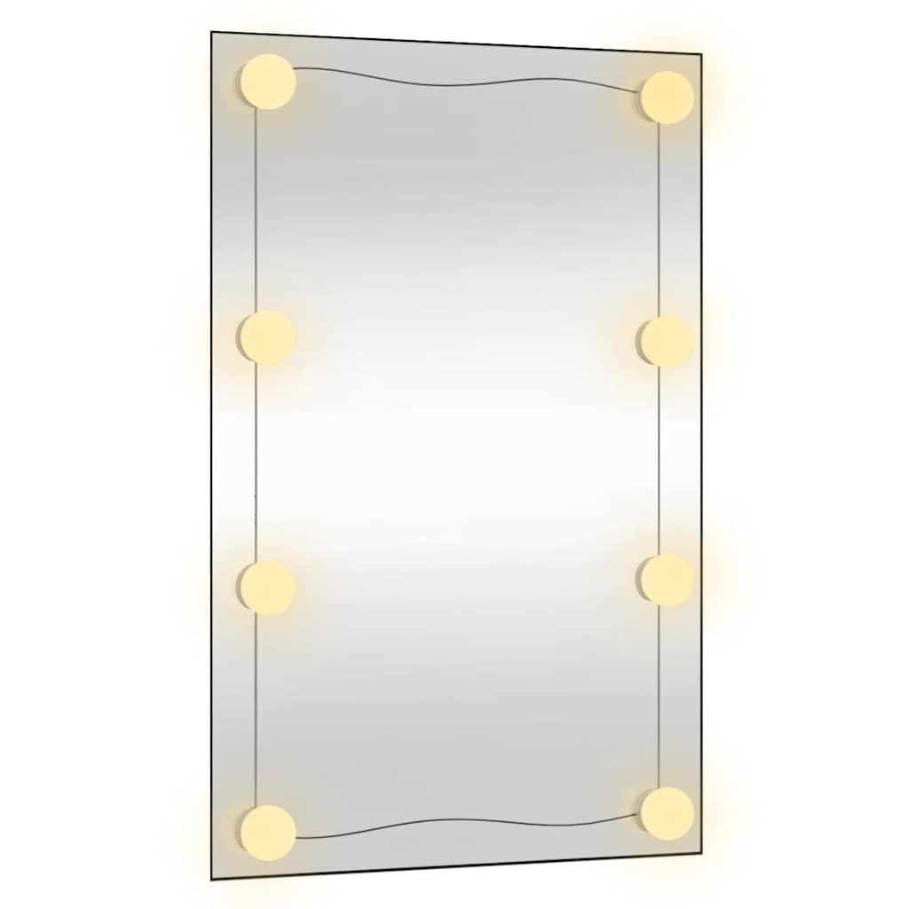 Wandspiegel 40 x 40 cm Quadratisch Glas