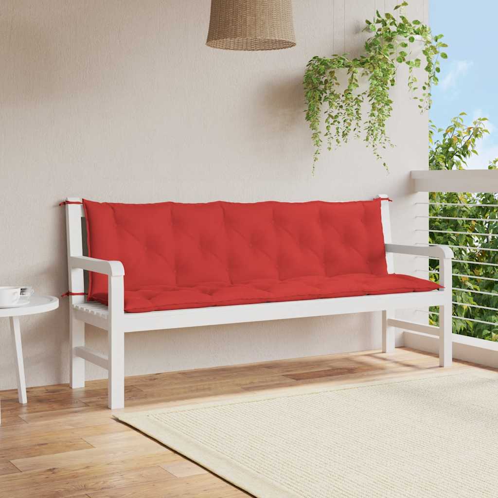 Gartenbank-Auflage Anthrazit 100x(50+50)x7 cm Oxford-Gewebe