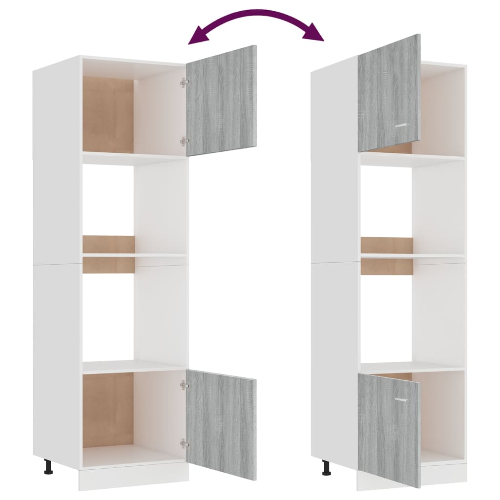 Unterschrank Lyon Weiß 60x46x81,5 cm Holzwerkstoff