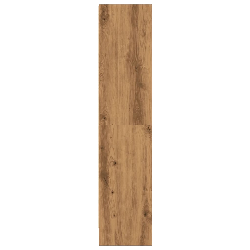 Bücherregal Weiß 40x24x75 cm Holzwerkstoff