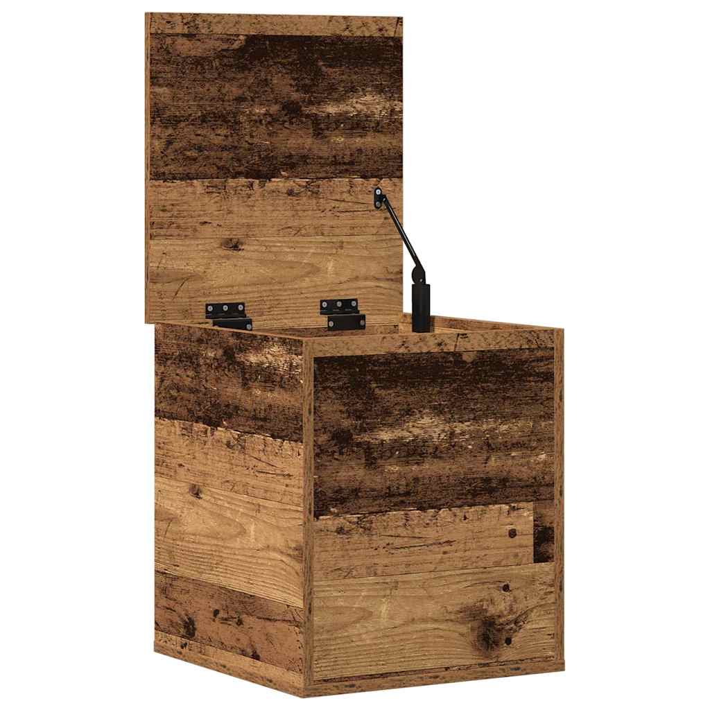 Aufbewahrungstruhe Weiß 84x42x46 cm Holzwerkstoff